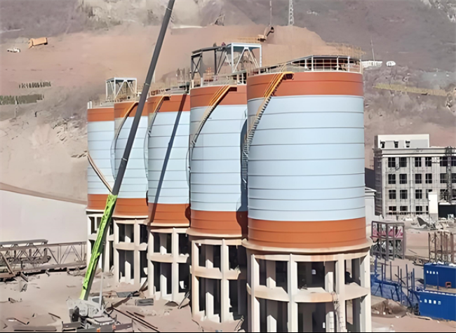 古田高架钢板仓